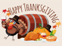 THANKSGIVING BREAK!