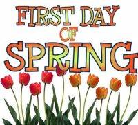 First Day of Spring!